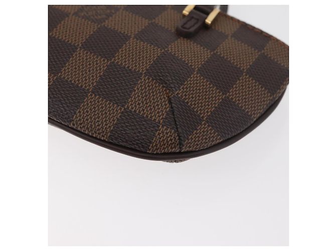 LOUIS VUITTON Damier Ebene Manosque GM Pochette Accessoires N51120 LV Auth 181370A Damier ebène - vue 9