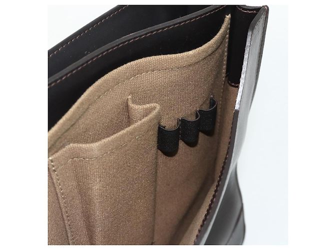 LOUIS VUITTON Utah Apash Maleta de Couro Marrom M95452 LV Auth bs35204 - vista 11