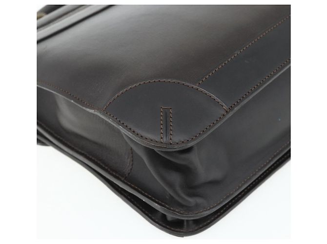 LOUIS VUITTON Utah Apash Maleta de Couro Marrom M95452 LV Auth bs35204 - vista 16