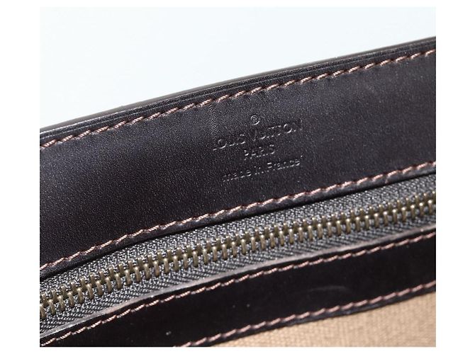 LOUIS VUITTON Utah Apash Maleta de Couro Marrom M95452 LV Auth bs35204 - vista 18