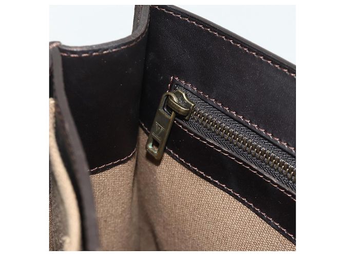 LOUIS VUITTON Utah Apash Maleta de Couro Marrom M95452 LV Auth bs35204 - vista 21