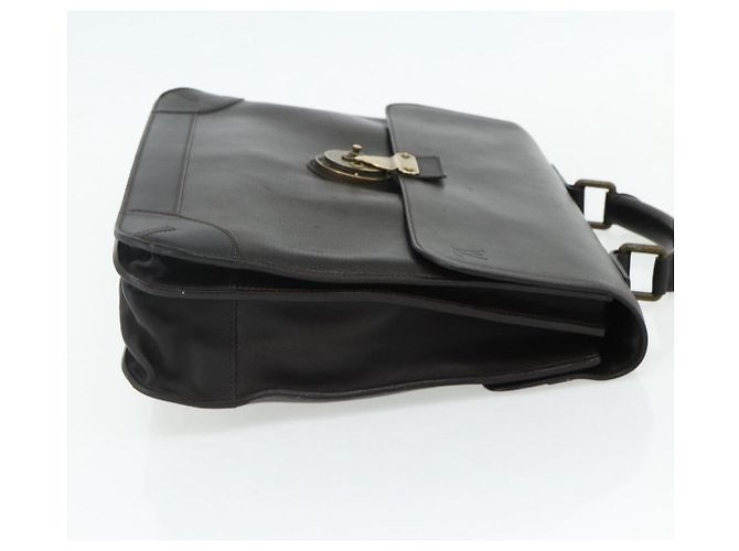 LOUIS VUITTON Utah Apash Maleta de Couro Marrom M95452 LV Auth bs35204 - vista 4
