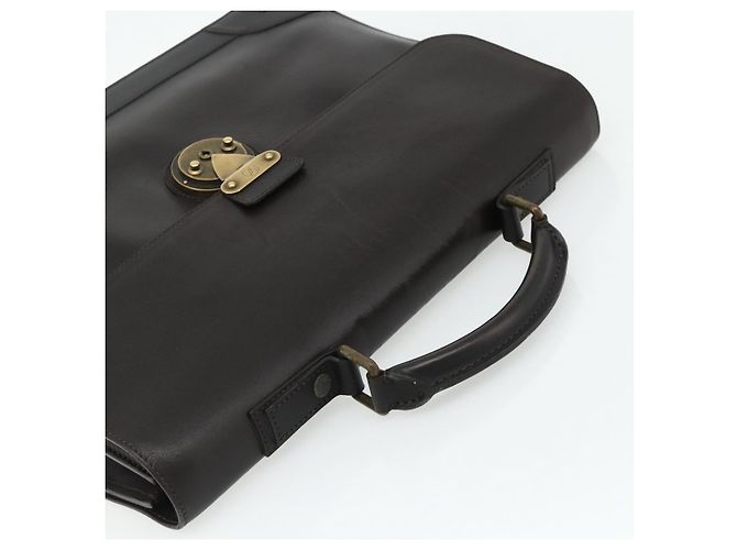 LOUIS VUITTON Utah Apash Maleta de Couro Marrom M95452 LV Auth bs35204 - vista 6