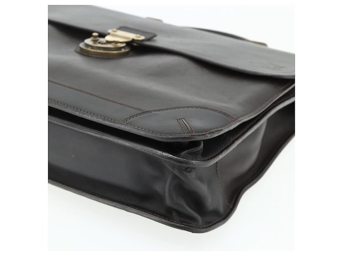 LOUIS VUITTON Utah Apash Maleta de Couro Marrom M95452 LV Auth bs35204 - vista 9