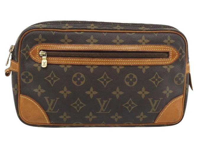 LOUIS VUITTON Clutch Monogram 2 Set LV Auth 181191 Monogramma - vista 2
