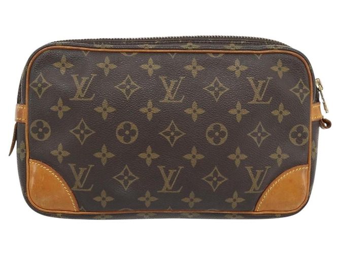 LOUIS VUITTON Clutch Monogram 2 Set LV Auth 181191 Monogramma - vista 3