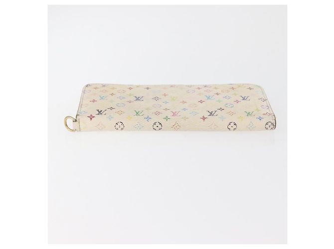 LOUIS VUITTON Portafoglio Monogram Multicolor 2 Set White LV Auth BA12853 Bianco - vista 6