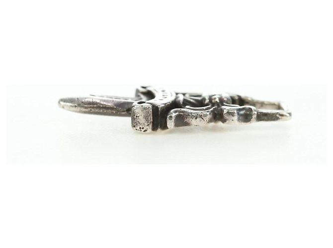 Chrome Hearts Dolch Anhänger Charm Top Ag925 Silver Auth 180403M Silber - Ansicht 11