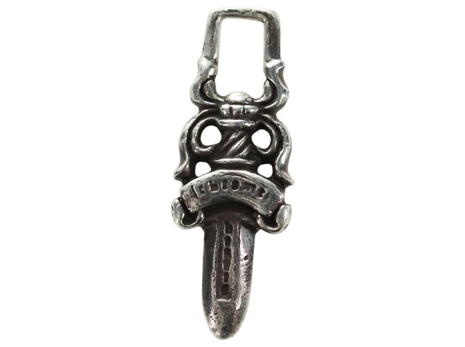 Chrome Hearts Dolch Anhänger Charm Top Ag925 Silver Auth 180403M Silber - Ansicht 2