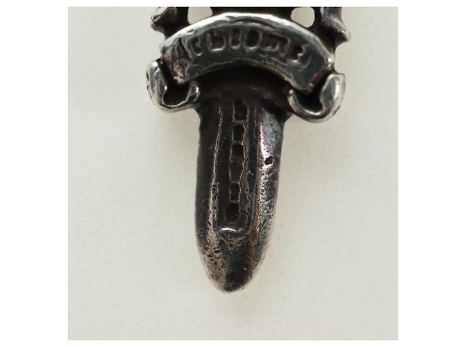 Chrome Hearts Dolch Anhänger Charm Top Ag925 Silver Auth 180403M Silber - Ansicht 3