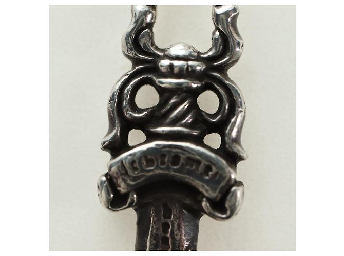 Chrome Hearts Dolch Anhänger Charm Top Ag925 Silver Auth 180403M Silber - Ansicht 4