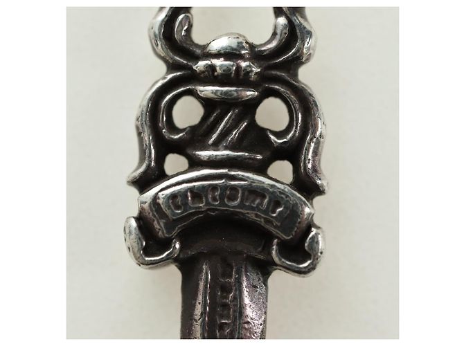 Chrome Hearts Dolch Anhänger Charm Top Ag925 Silver Auth 180403M Silber - Ansicht 8