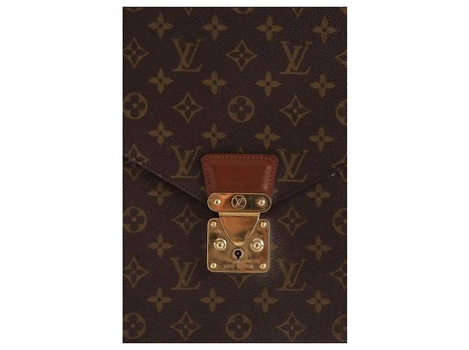 Louis Vuitton Porte document noir - vue 2