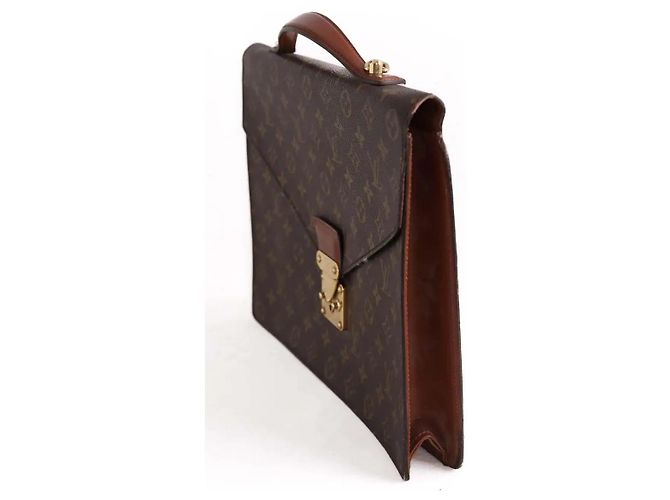 Louis Vuitton Porte document noir - vue 3