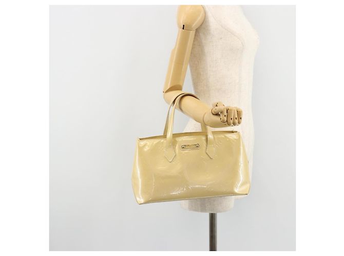 LOUIS VUITTON Borsa Vernis Wilshire PM Rose Flow Lantern M91642 Auth 180844A - vista 22