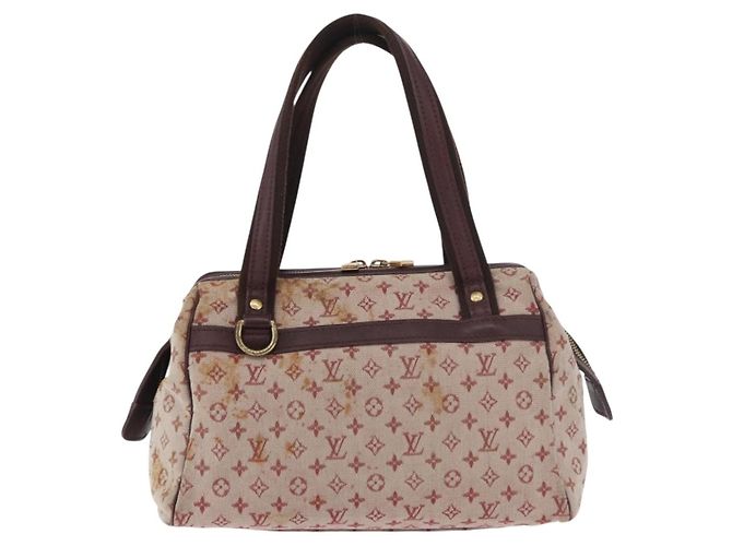 Borsa LOUIS VUITTON Monogram Mini Josephine PM Rossa M92216 LV Auth 180350 Rosso - vista 13