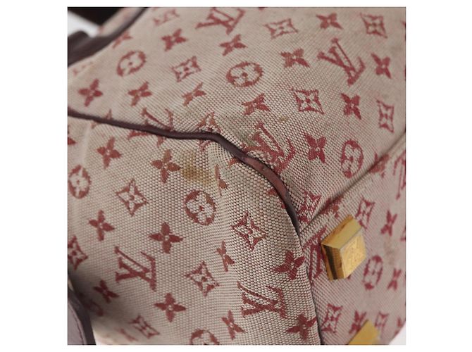 Borsa LOUIS VUITTON Monogram Mini Josephine PM Rossa M92216 LV Auth 180350 Rosso - vista 16