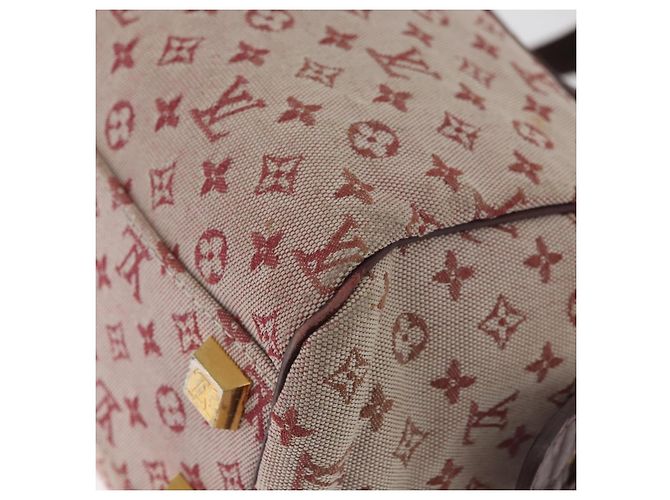 Borsa LOUIS VUITTON Monogram Mini Josephine PM Rossa M92216 LV Auth 180350 Rosso - vista 17