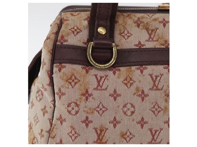 Borsa LOUIS VUITTON Monogram Mini Josephine PM Rossa M92216 LV Auth 180350 Rosso - vista 2