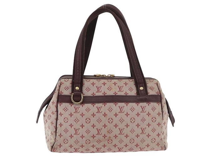 Borsa LOUIS VUITTON Monogram Mini Josephine PM Rossa M92216 LV Auth 180350 Rosso - vista 3