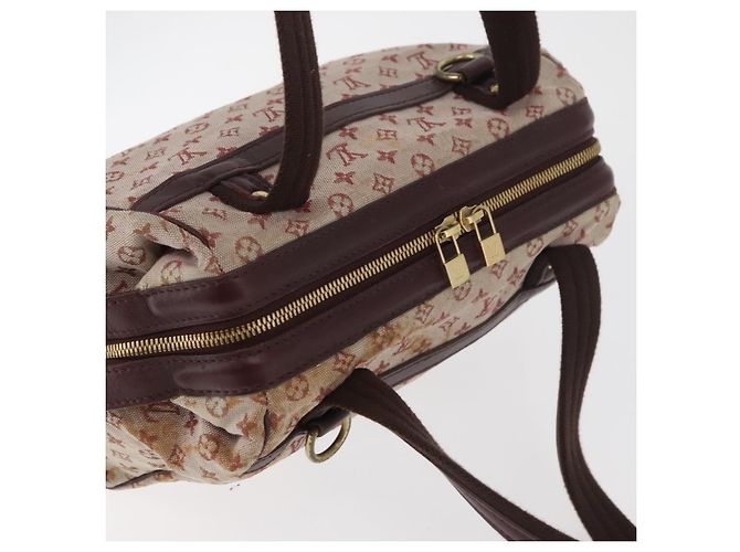 Borsa LOUIS VUITTON Monogram Mini Josephine PM Rossa M92216 LV Auth 180350 Rosso - vista 7