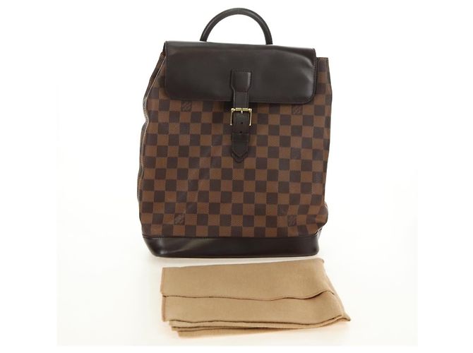 LOUIS VUITTON Rucksack Damier Ebene Soho N51132 LV Auth 180650SAV - Ansicht 12
