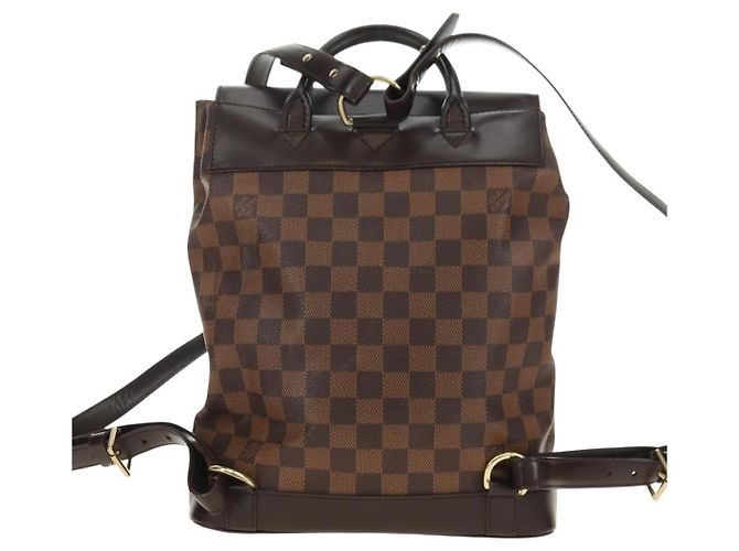 LOUIS VUITTON Rucksack Damier Ebene Soho N51132 LV Auth 180650SAV - Ansicht 2