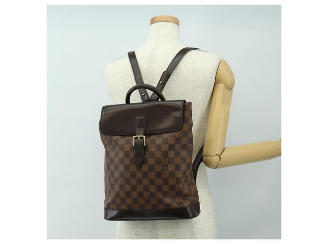 LOUIS VUITTON Rucksack Damier Ebene Soho N51132 LV Auth 180650SAV - Ansicht 31