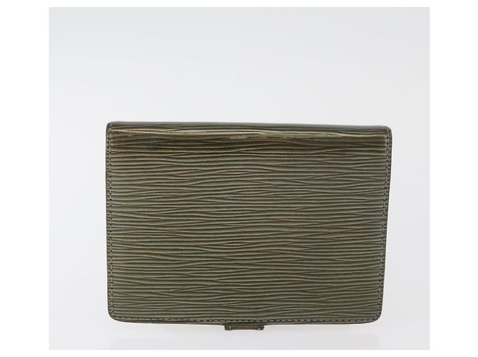 LOUIS VUITTON Epi Monogram Day Planner Cover 2 Set Green LV Auth BA12854 Verde Monograma - vista 3