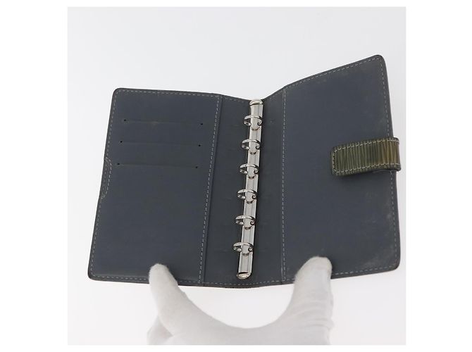 LOUIS VUITTON Epi Monogram Day Planner Cover 2 Set Green LV Auth BA12854 Verde Monograma - vista 7