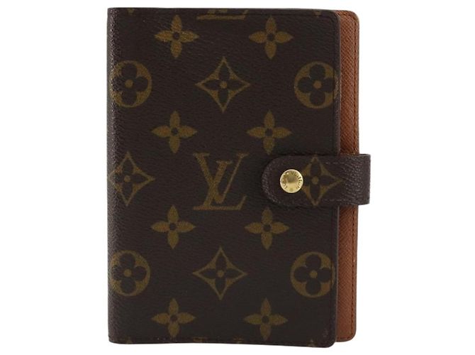 LOUIS VUITTON Monogram Agenda PM Day Planner Cover R20005 LV Auth BA12775 - view 13