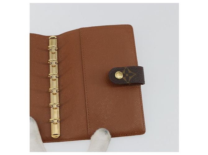 LOUIS VUITTON Monogram Agenda PM Day Planner Cover R20005 LV Auth BA12775 - view 19