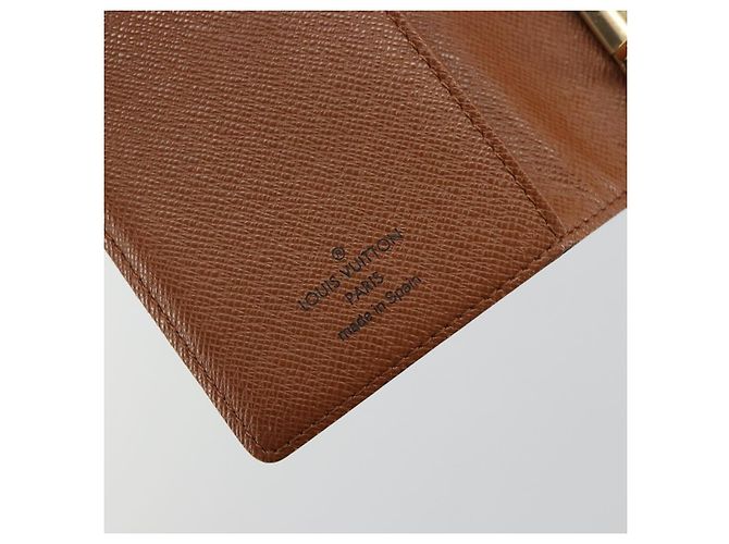 LOUIS VUITTON Monogram Agenda PM Day Planner Cover R20005 LV Auth BA12775 - view 20