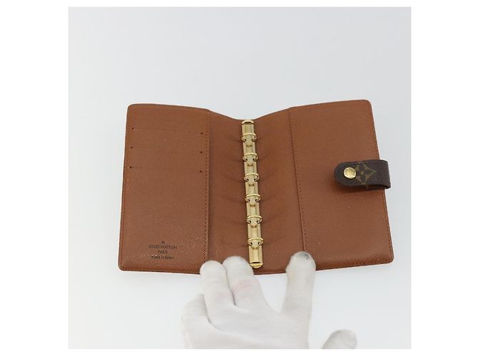LOUIS VUITTON Monogram Agenda PM Day Planner Cover R20005 LV Auth BA12775 - view 8