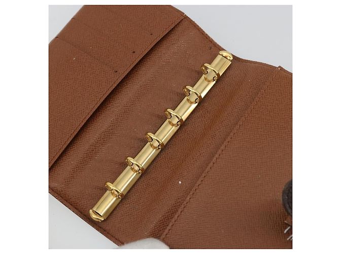 LOUIS VUITTON Monogram Agenda PM Day Planner Cover R20005 LV Auth BA12752 Monogramma - vista 10