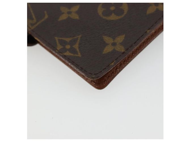 LOUIS VUITTON Monogram Agenda PM Day Planner Cover R20005 LV Auth BA12752 Monogramma - vista 16