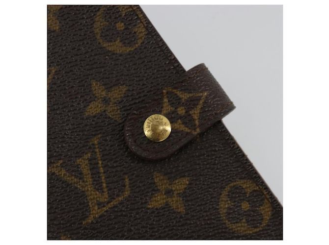LOUIS VUITTON Monogram Agenda PM Day Planner Cover R20005 LV Auth BA12752 Monogramma - vista 17