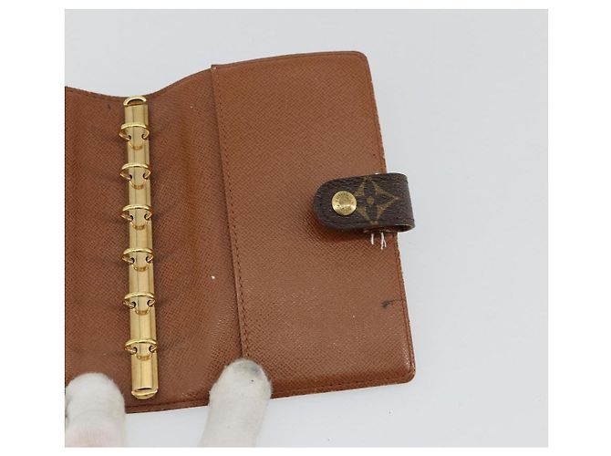 LOUIS VUITTON Monogram Agenda PM Day Planner Cover R20005 LV Auth BA12752 Monogramma - vista 18