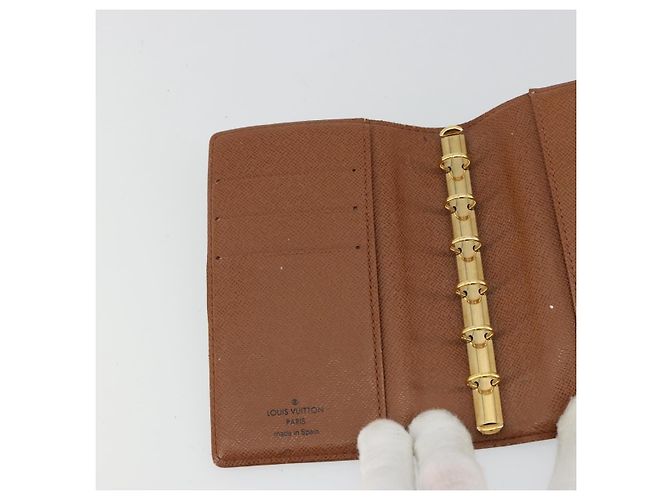 LOUIS VUITTON Monogram Agenda PM Day Planner Cover R20005 LV Auth BA12752 Monogramma - vista 19