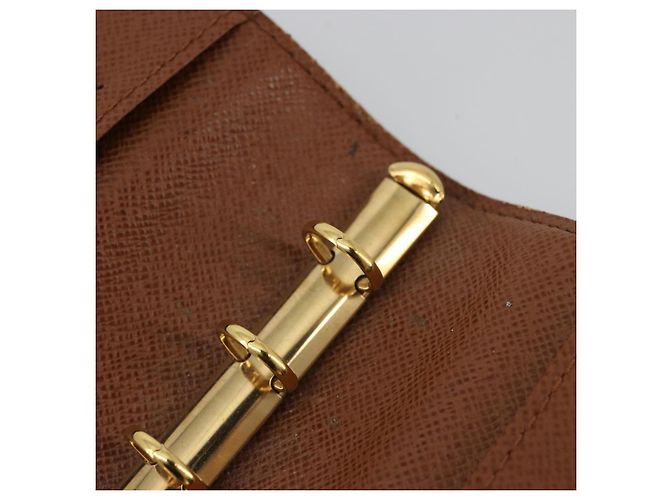 LOUIS VUITTON Monogram Agenda PM Day Planner Cover R20005 LV Auth BA12752 Monogramma - vista 21
