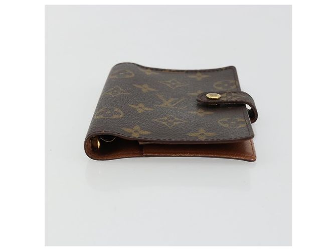 LOUIS VUITTON Monogram Agenda PM Day Planner Cover R20005 LV Auth BA12752 Monogramma - vista 6