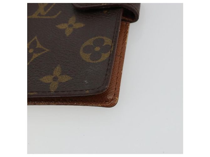 LOUIS VUITTON Monogram Agenda PM Day Planner Cover R20005 LV Auth BA12752 Monogramma - vista 7