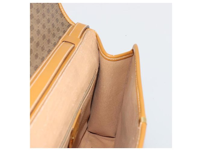 Borsa a Spalla GUCCI Micro GG Supreme PVC Beige Oro 004 58 0264 Auth BA12708 D'oro - vista 20