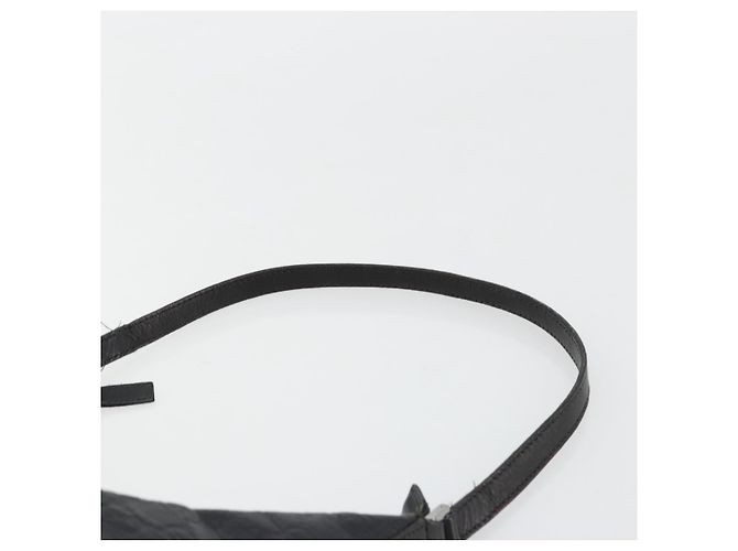Bolso de hombro GUCCI GG Canvas Guccissima Cuero Negro Plata 257282 Auth ka4401 - vista 14