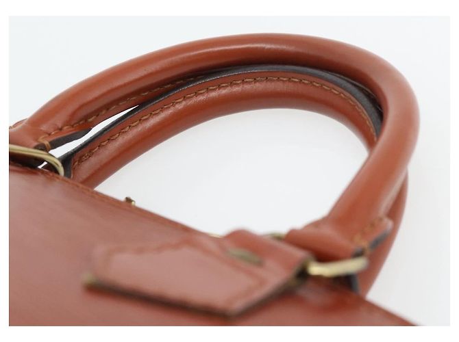 Borsa LOUIS VUITTON Epi Alma Marrone M52143 LV Auth 181467V - vista 14