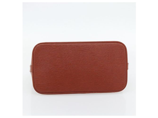 Borsa LOUIS VUITTON Epi Alma Marrone M52143 LV Auth 181467V - vista 5