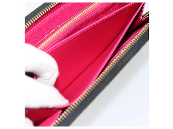 LOUIS VUITTON Monogram Multicolor Zippy Wallet Black M60243 LV Auth ka4424 Nero - vista 21