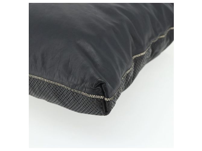 Borsa a Spalla BOTTEGA VENETA INTRECCIATO in Pelle 2way Nero Auth bs35143 - vista 17