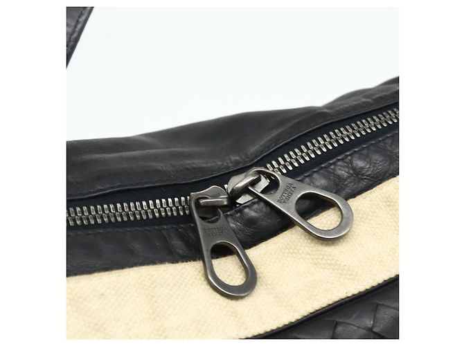 Borsa a Spalla BOTTEGA VENETA INTRECCIATO in Pelle 2way Nero Auth bs35143 - vista 19
