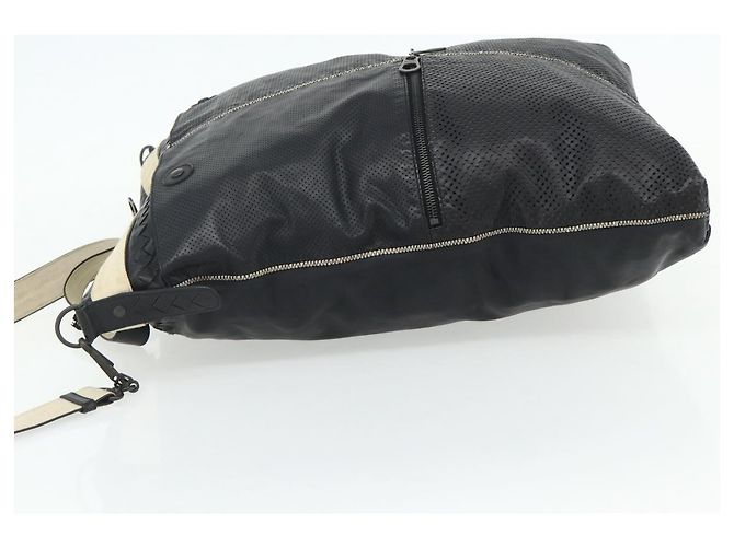 Borsa a Spalla BOTTEGA VENETA INTRECCIATO in Pelle 2way Nero Auth bs35143 - vista 3